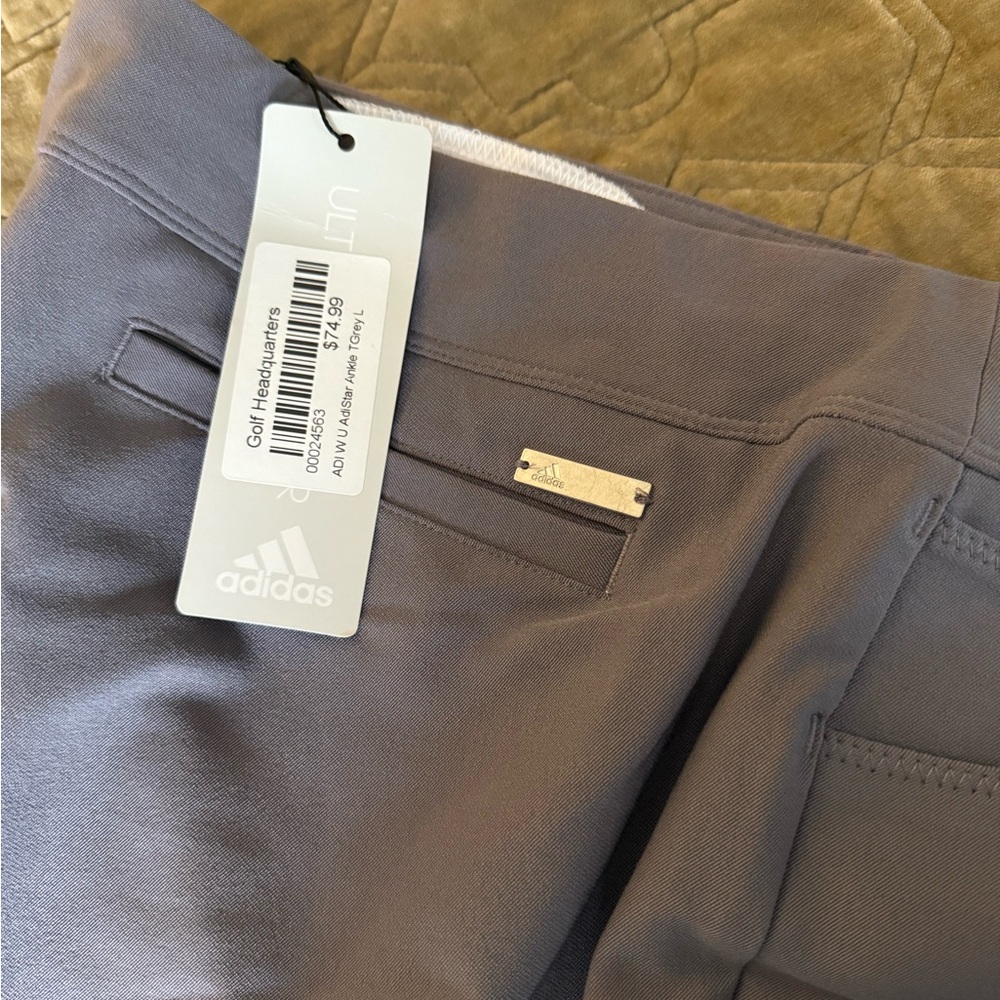 Adidas Slate Gray Golf Trousers